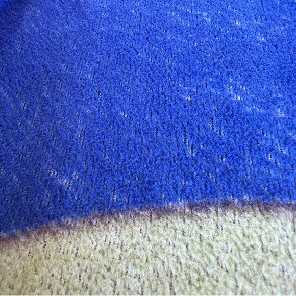 VTG Baby Blanket Baseball Boy Kawaii Precious Memories Style Fuzzy Blue 43x55 - Picture 5 of 9